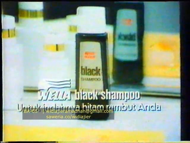 【印尼广告】1980年印尼威娜黑色洗发水广告