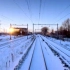 【5K高清】火车驾驶视角：雪天行驶