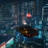 ????? 赛博朋克2077 浮空车穿梭夜之城 震撼夜景 超级画质