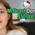 【MrBeast Gaming】Donating $50,000 To Streamers With 0 Viewers