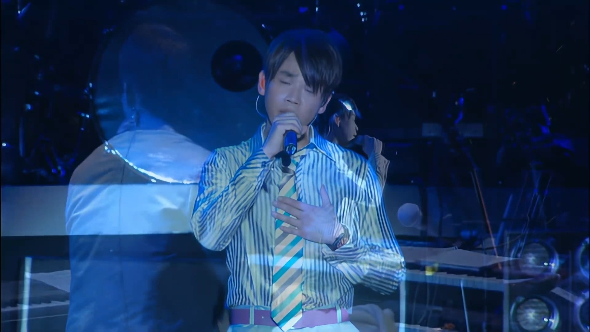 《爱我还是他》陶喆 1.2.3我们都是木头人Live Hi-Res和声伴奏