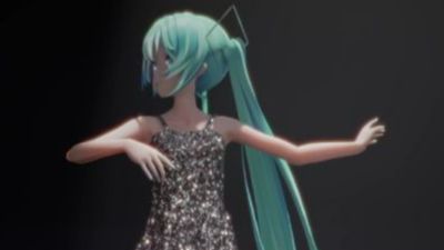 [MMD 初音ミク] "和miku一起跳一支华尔兹吧"