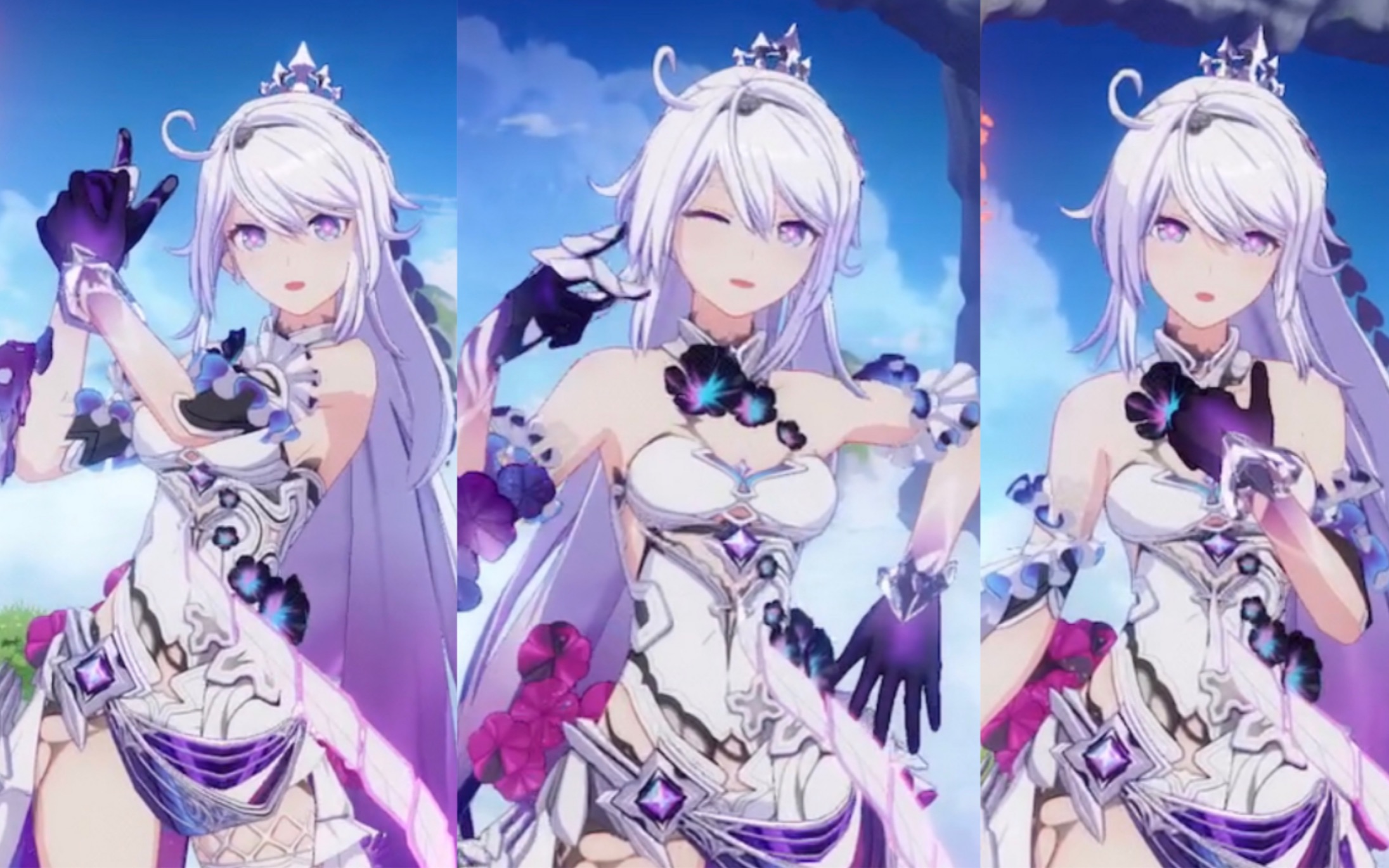 崩 坏 3)我 还 是 那 个 琪 亚 娜(伸 懒 腰 ～)终 焉 之 律 者 舰 桥 互 动 语 音 