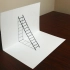 在二维平面上画三维的梯子