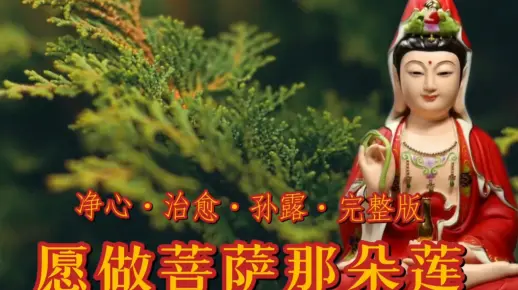 《愿做菩萨那朵莲》
