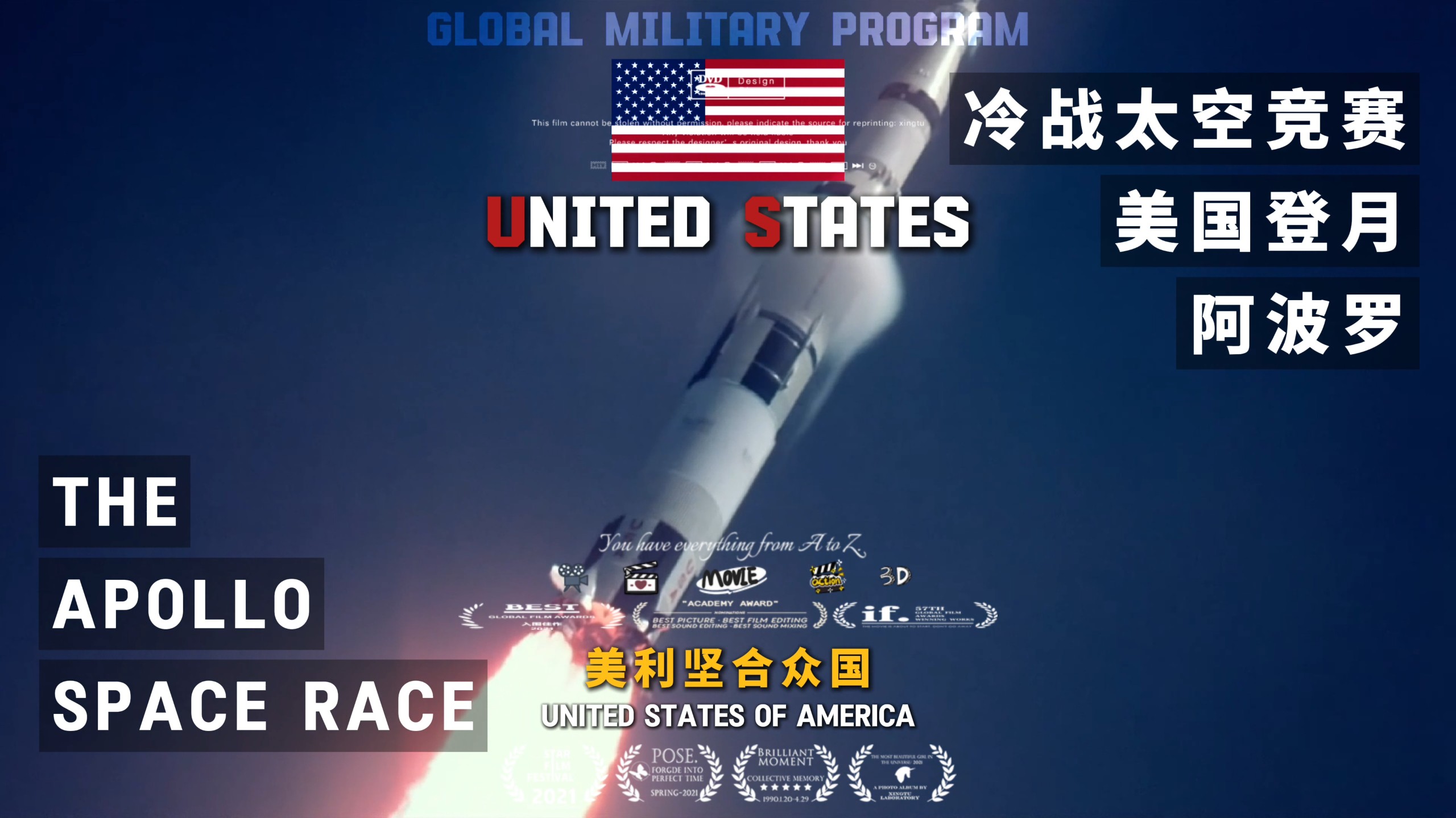 冷战奇迹：“用勇气冲破苍穹，世界最燃航天史诗，让人类首次踏上地外星球！”