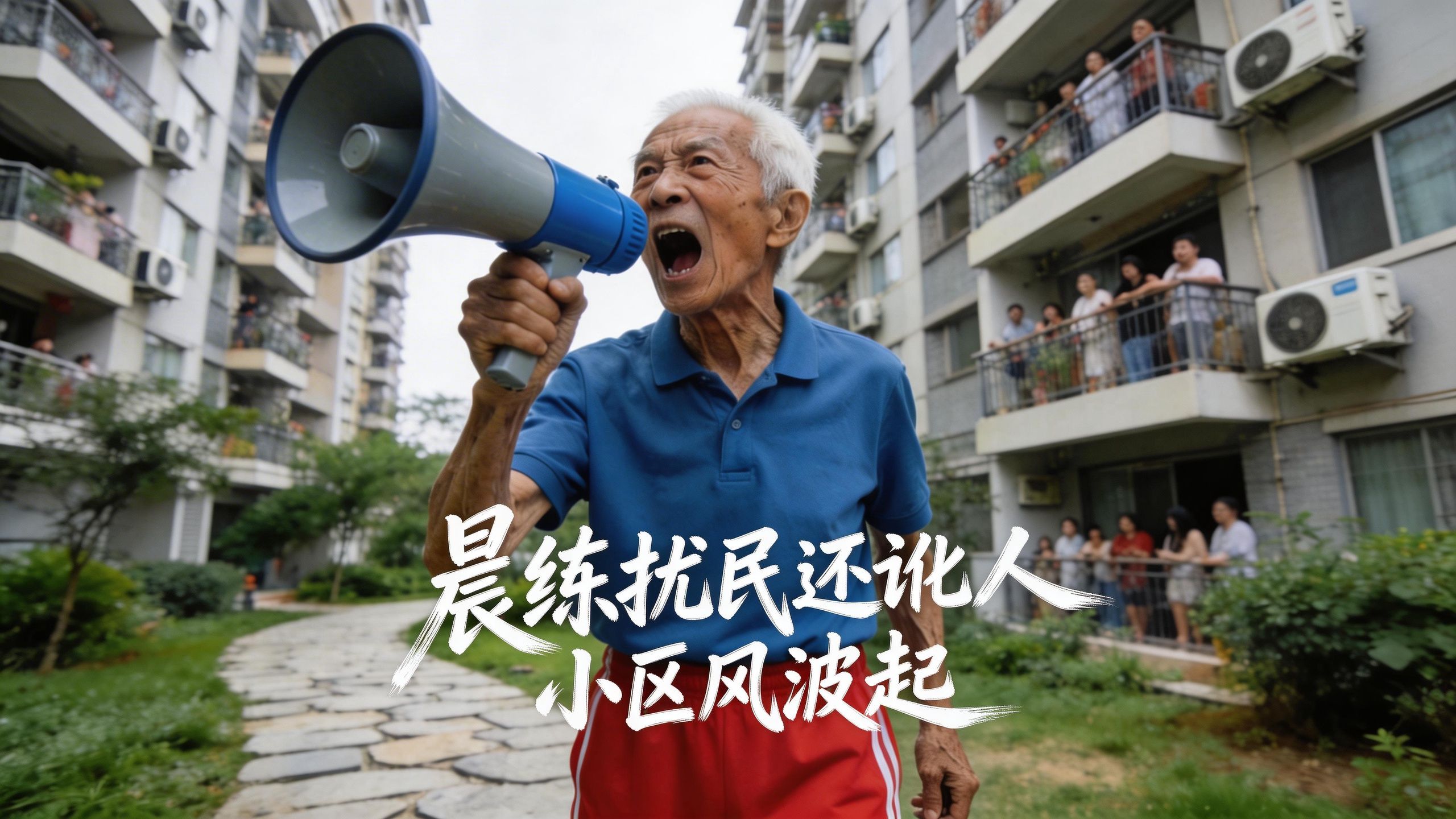 【完结短片】晨练扰民还讹人，小区风波起