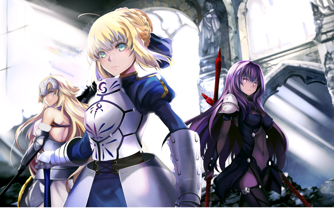 fate英灵超清壁纸 zero,fate英灵超清壁纸 贞德 【fate-zero/amv】英灵史诗