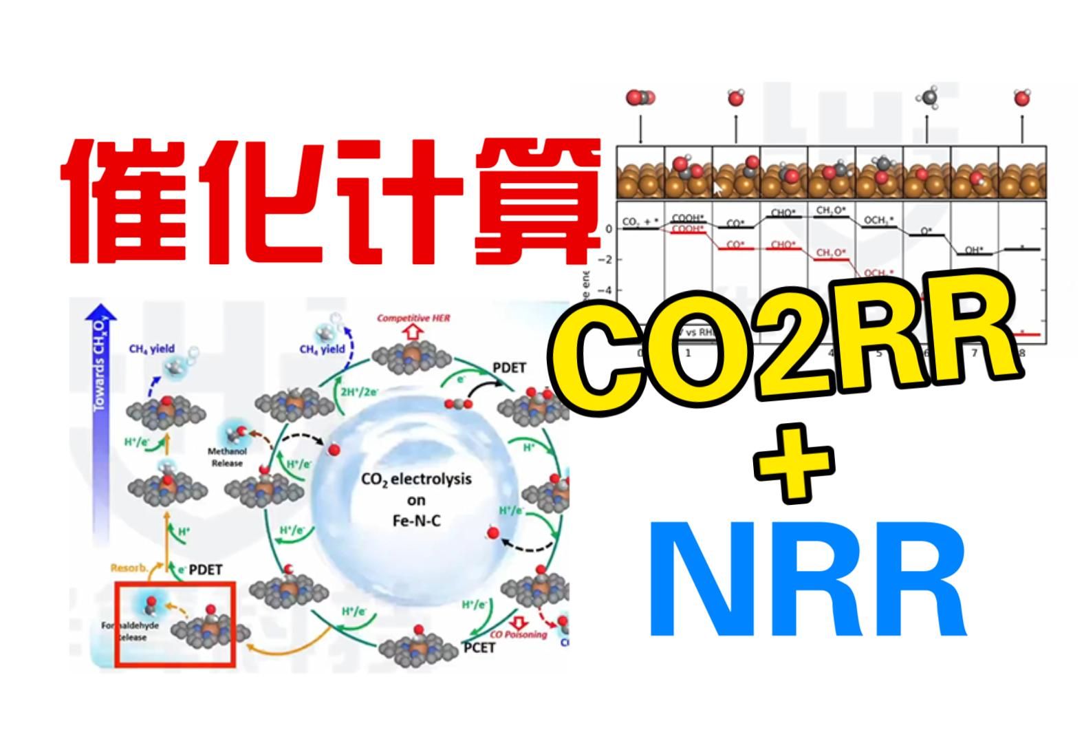 催化计算1-1CO2RR-NRR _ Materials Studio 催化DFT计算 _ MS杨站长 华算科技