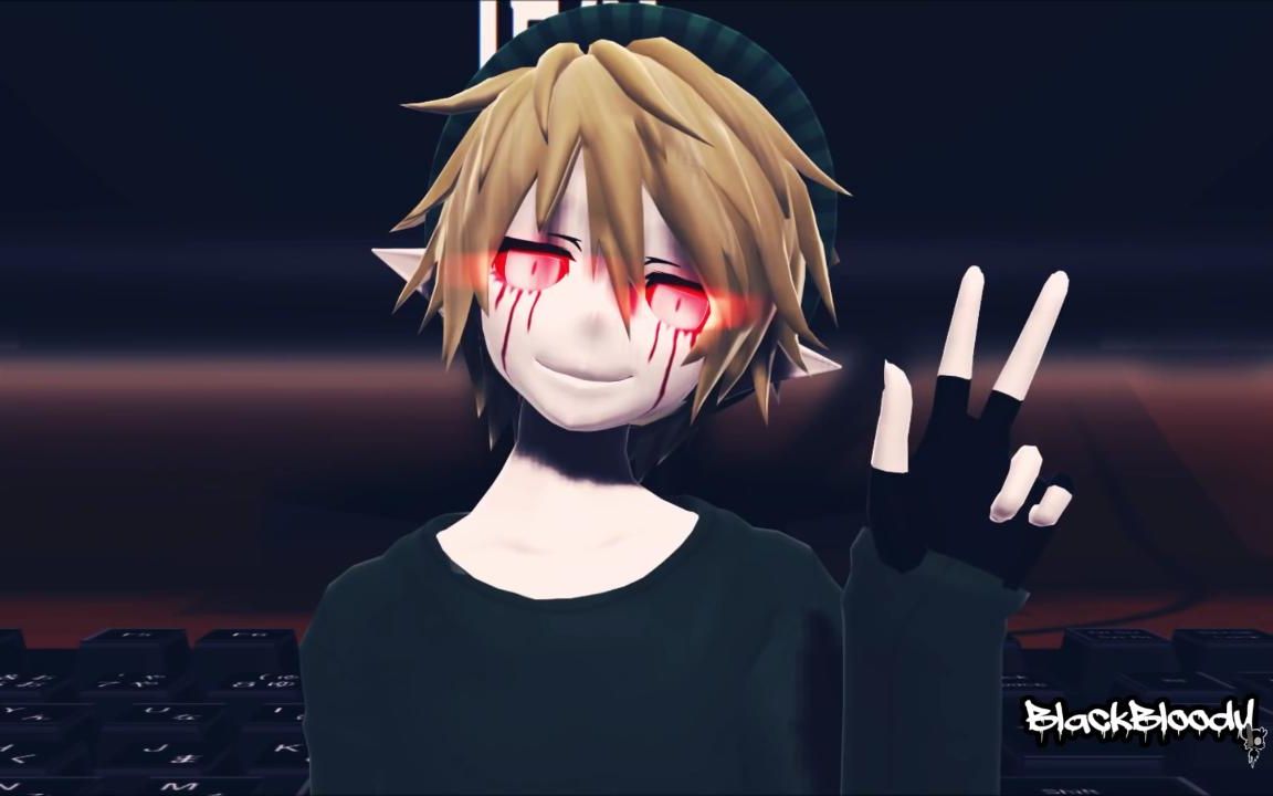 threaten,habitat 【mmdxcreepypasta】don"t threaten me with a good