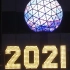 2021纽约时代广场落球仪式
