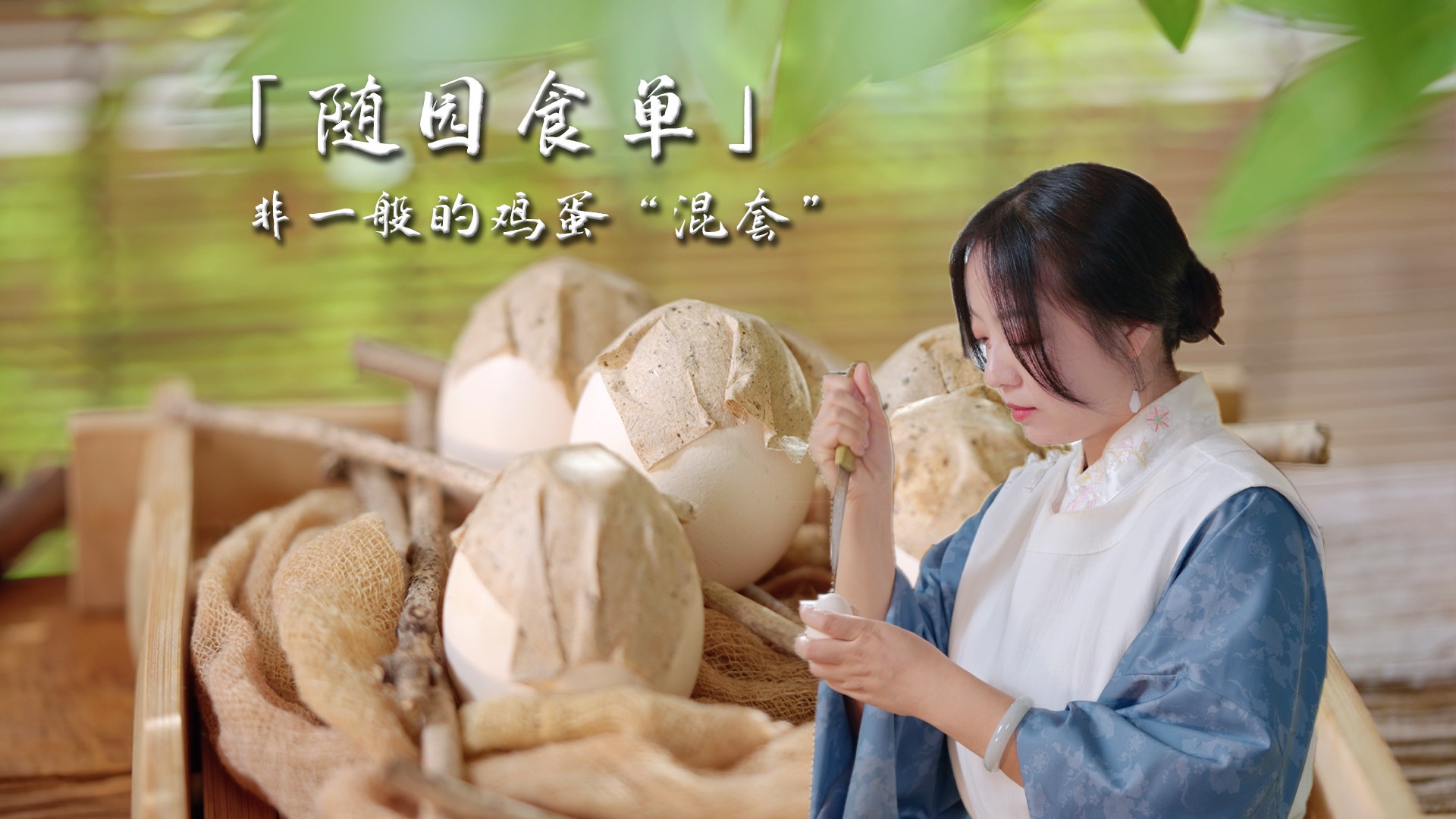 【随园食单】鸡与子不分离做成混套，味道绝了！ 金若千 金若千 哔哩哔哩视频 