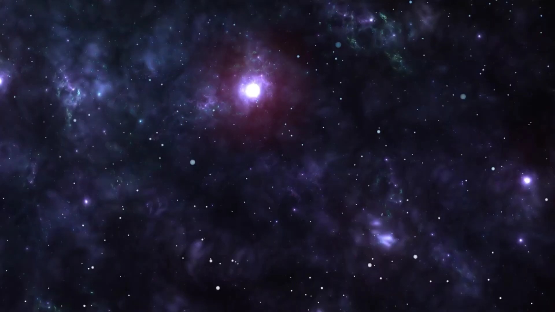 【舞台背景】53- 紫色绝美宇宙星河旋转粒子飞舞元素动态循环视频背景❤️ 浪漫梦幻舞蹈晚会年会循环动画