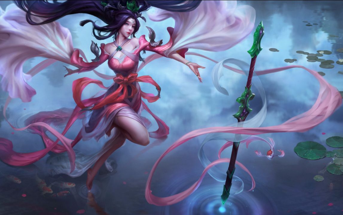 【lol】仙侠系列 炫彩皮肤 风女