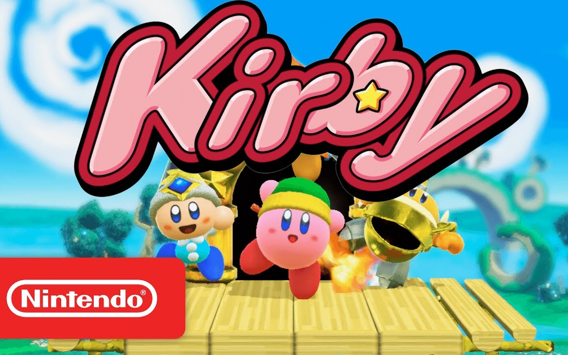 【ns】kirby for nintendo switch official game trailer e3 2017
