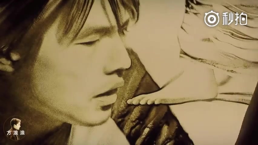 沙画大神致敬周杰伦,一首歌曲,一幅画,都是我们青春的每一步印记 !