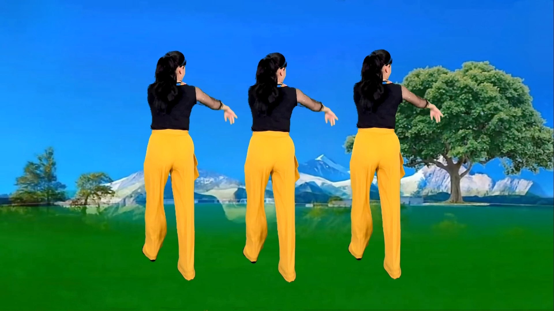 最新广场舞《你是我心中的茉莉花》背面完整版