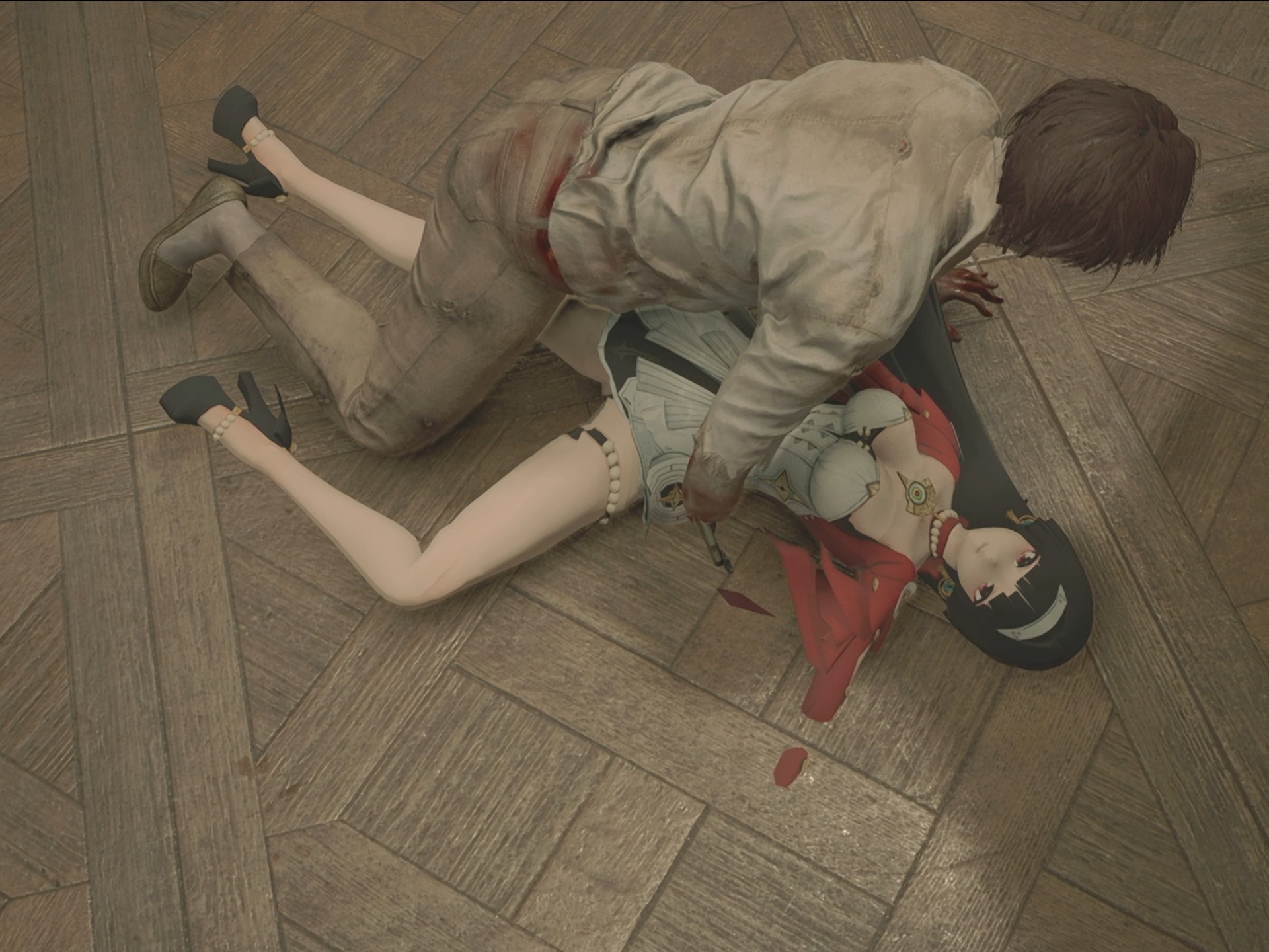 生化危机2耀嘉音战败被啃