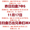 昨日扫盘7中5就是被土耳其演了今日扫盘已出兄弟们冲冲冲继续拿捏主任