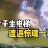 凌晨女子坐电梯，被电梯里醉酒男子猥亵