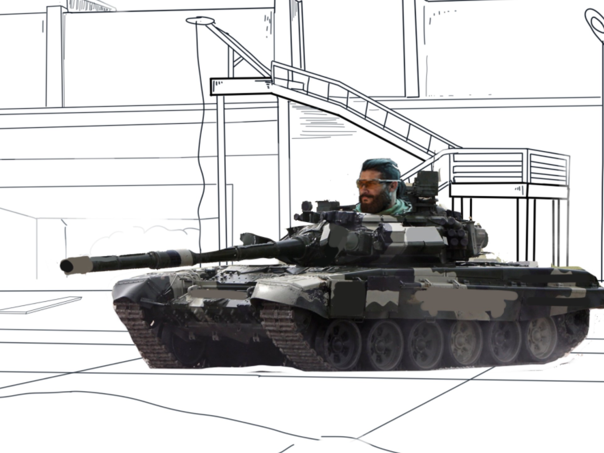 《这玩意堵桥真带劲》