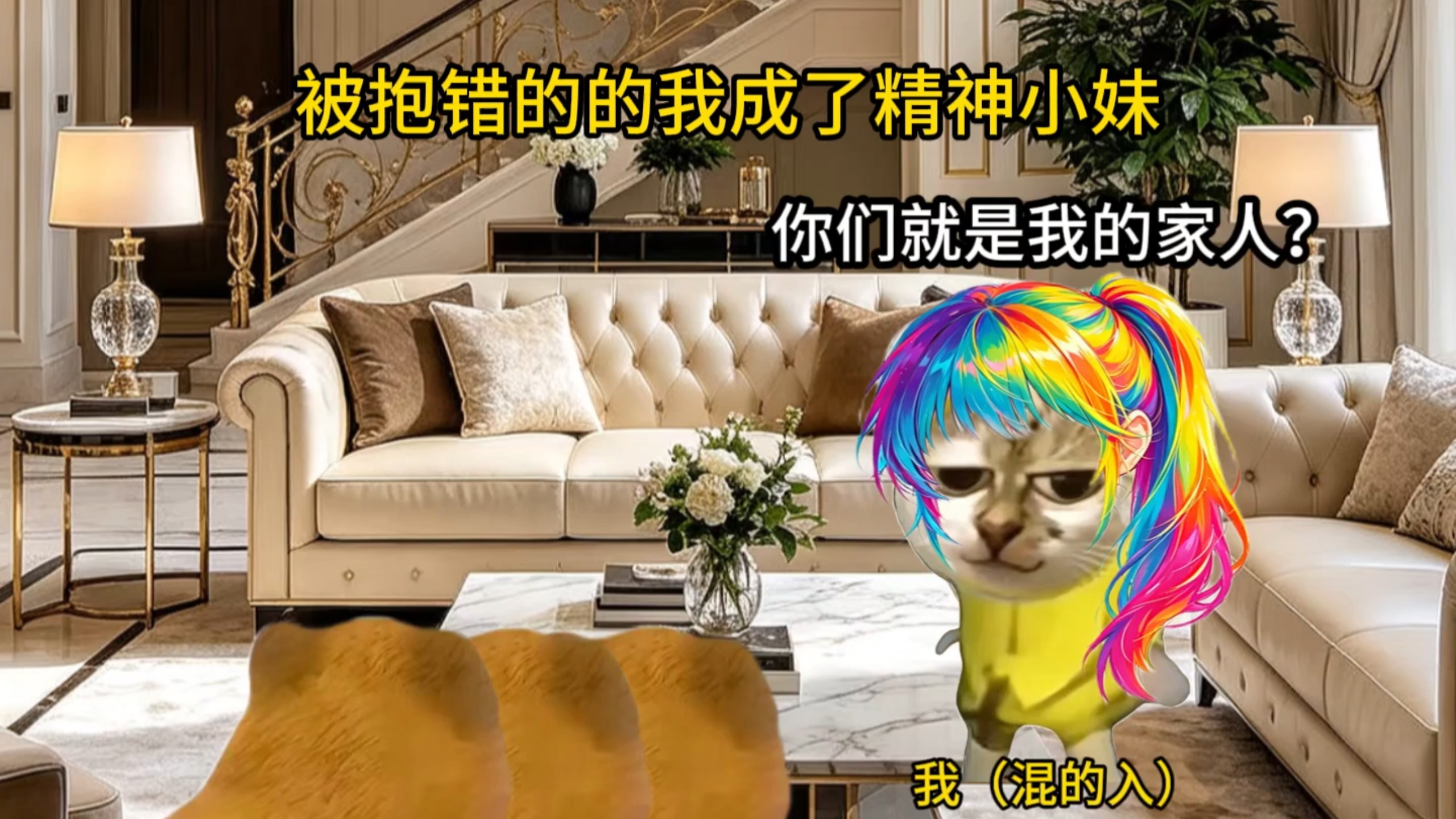 被抱错的我长成了精神小妹，然后被家人找回