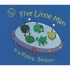 [棱猫教研]Five Little Men In A Flying Saucer 少儿童英语文绘本阅朗读动画 廖彩杏系列