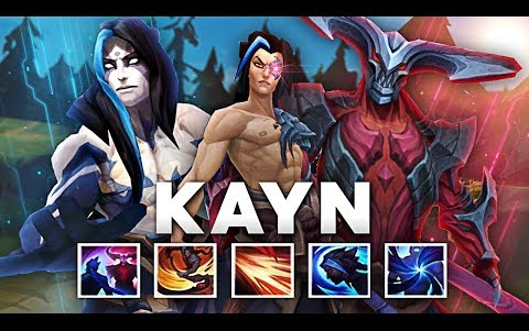 最强凯隐操作凯隐蒙太奇leagueoflegends