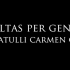 古典拉丁语【vivariumnovum】Multas per gentes (Catulli carmen CI)