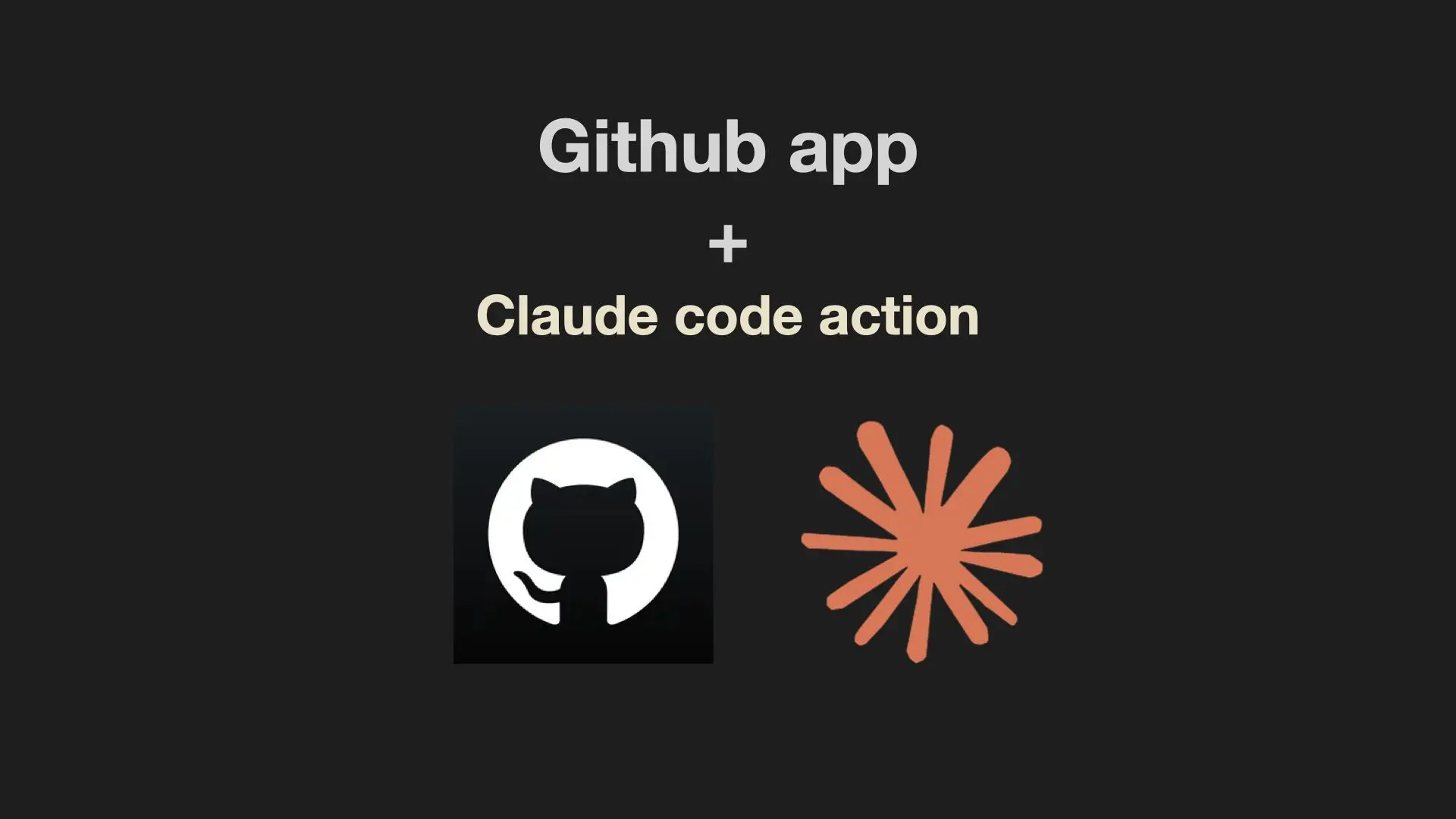 github app + claude code action实操演示✌🏻