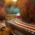 秋天的火车，载着收获向你而来！