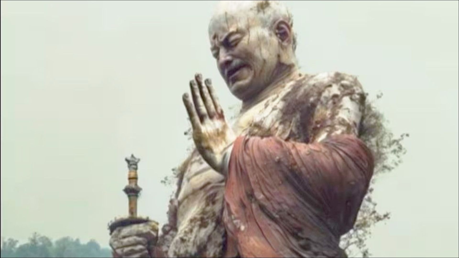 “千年古佛将整个小镇居民全部变成丧尸，只要睁眼就会死！”《怪异》