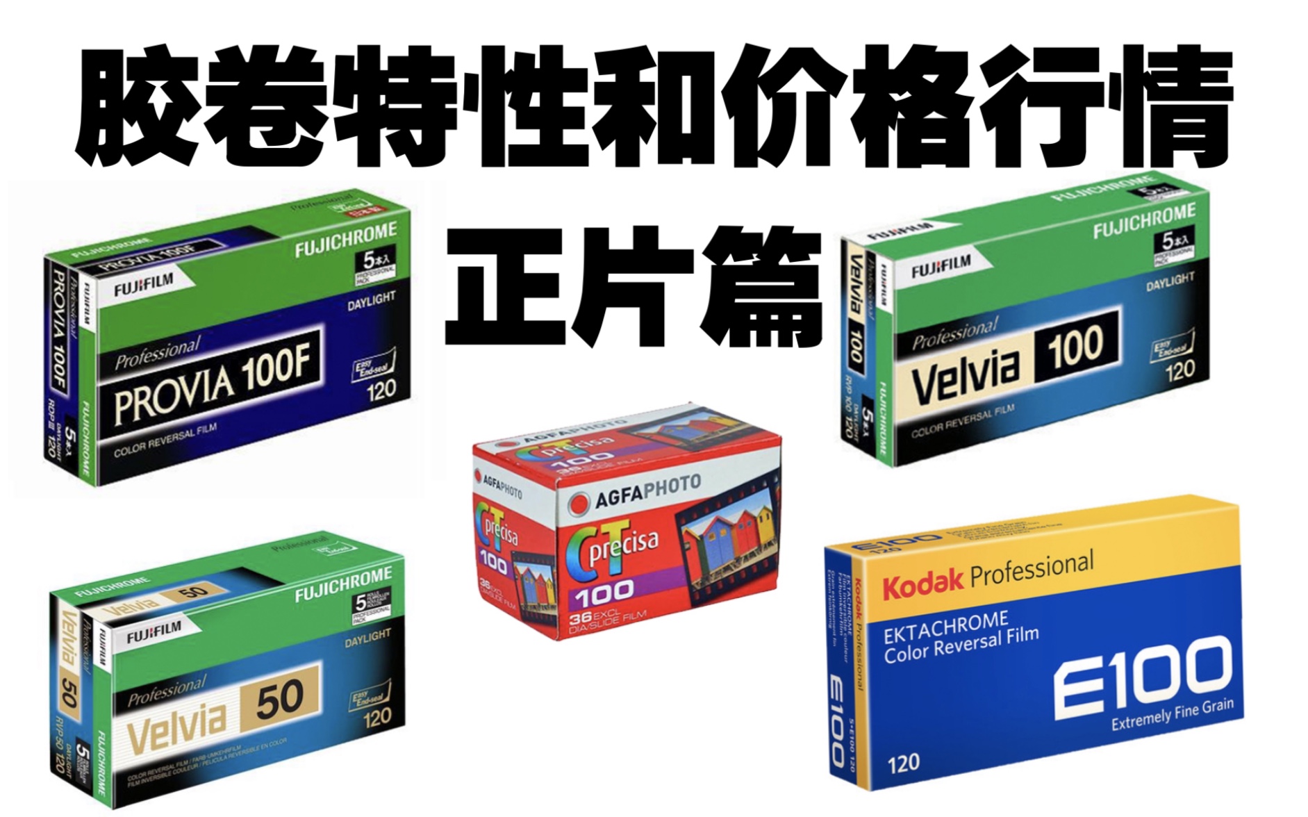 胶卷特性和价格行情 | 反转片篇
