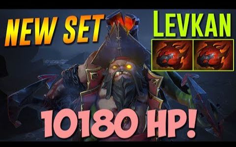 Dota 2【Levkan】[啪叽]10180HP媲美肉山哔哩哔哩 (゜゜)つロ 干杯~bilibili