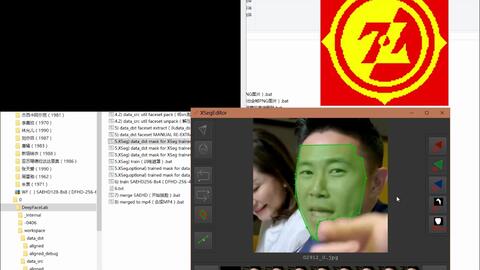 dfl教程2.3使用xseg的两种画法及其他便捷操作