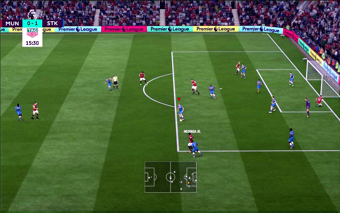 Fifa 18 斯托克城生涯模式 21赛季英超曼联vs 斯托克城 哔哩哔哩 つロ干杯 Bilibili