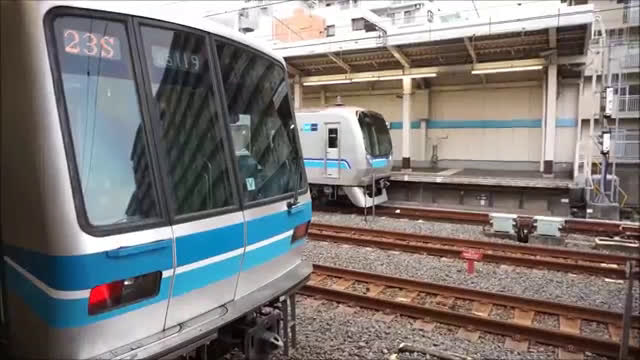 东京地下铁东西线 葛西駅 高速通过 100km/h 05系 07系 15000系 2000