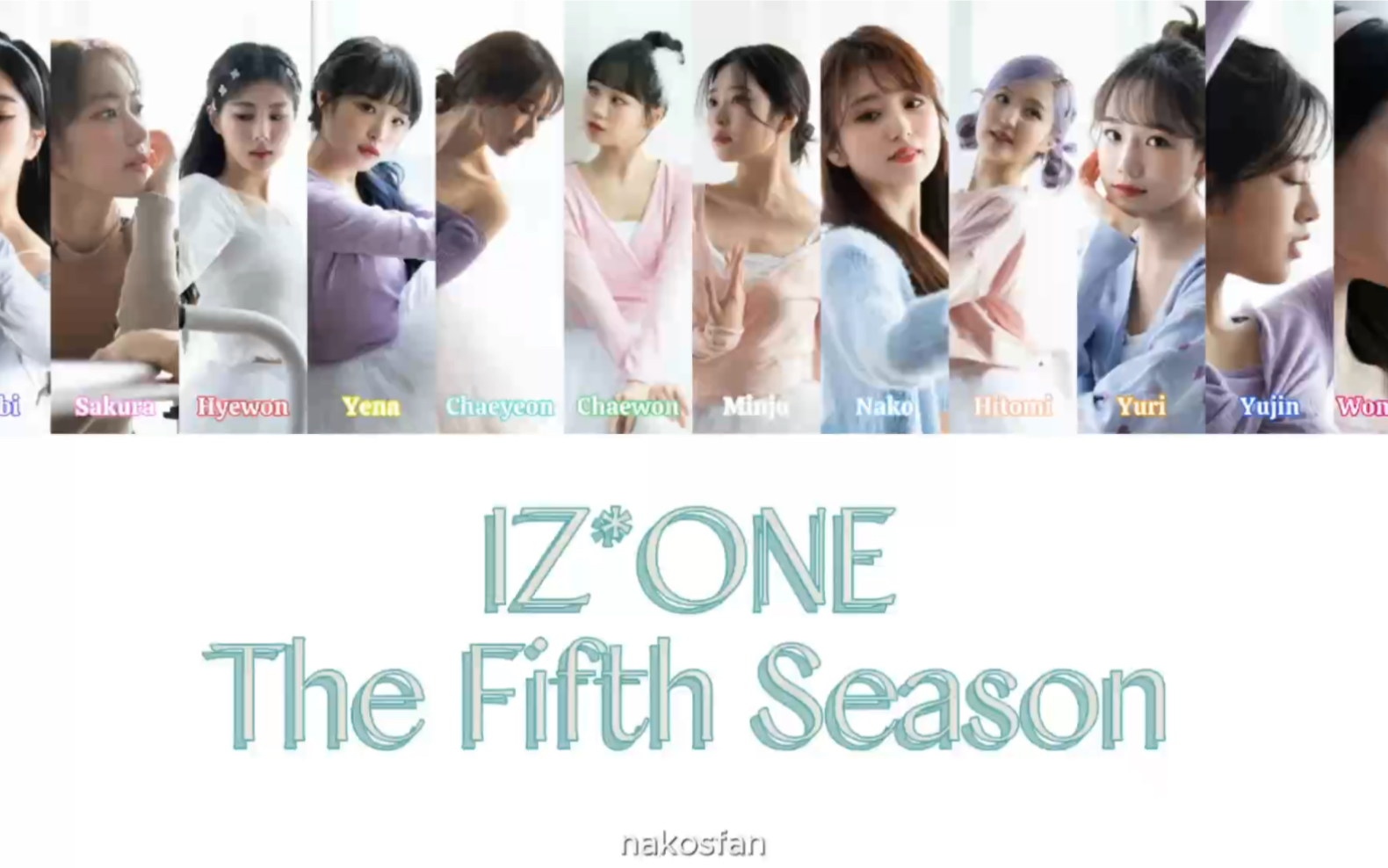 【AI COVER】IZ*ONE - 第五季节（原唱：Ohmygirl）