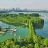 航拍武汉东湖，空中俯瞰太美了，不愧是5A级旅游景区，竟然还免费