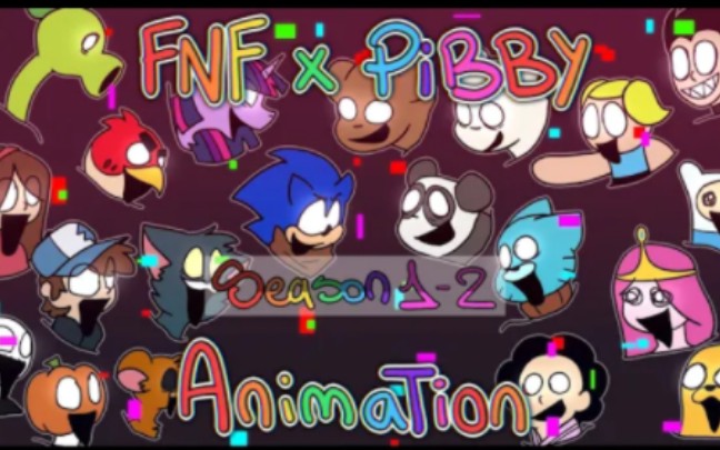 FNF X PIBBY (ALL PARTS S1-S2) ～Friday Night Funkin～ [ANIMATION]