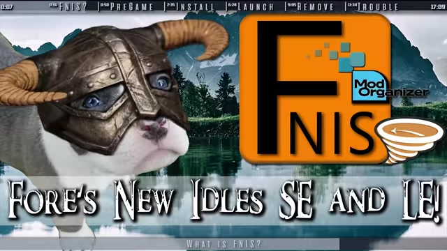 fores new idles in skyrim install nexus
