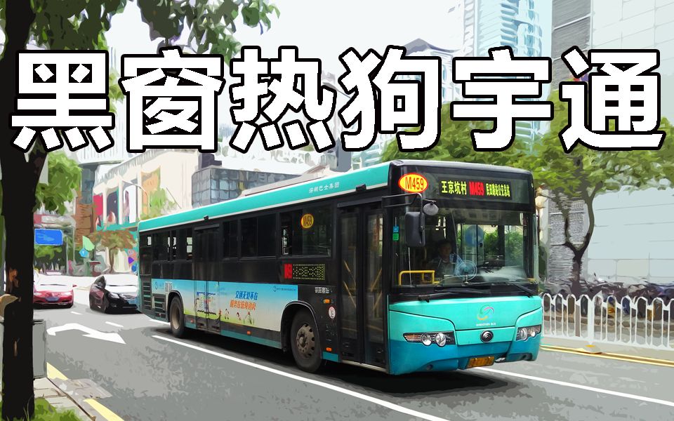 【szx】深圳公交m459线非空宇通纪念视频