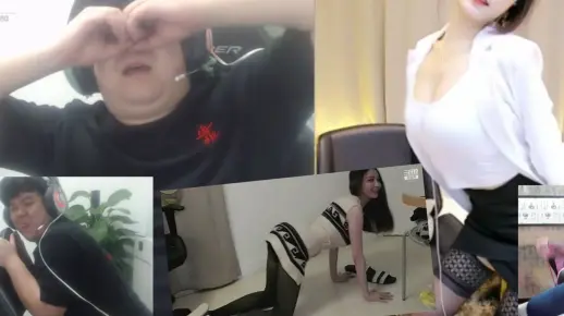 老陈叼霸天调教美女主播，全程爆笑，原来直播PK是这样玩的
