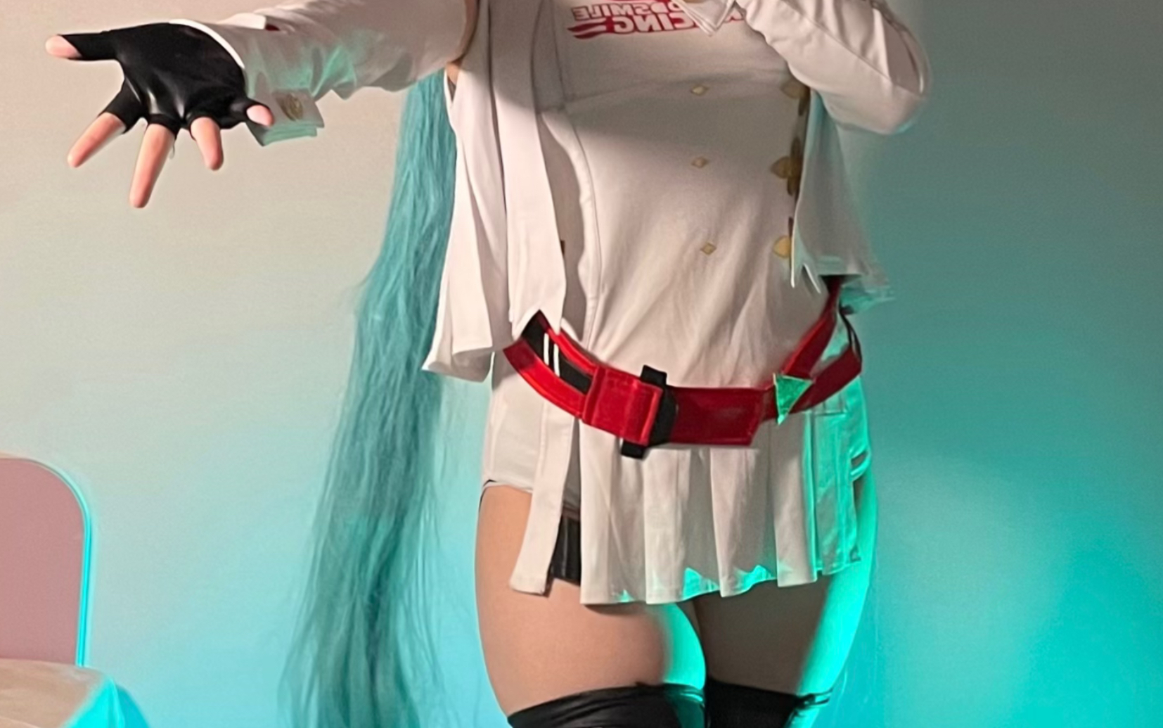 [Racing Hatsune cos] Is it your favorite meat legged Hatsune!