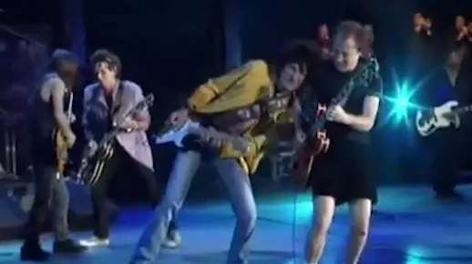 acdc 和 滚石乐队 年轻时候