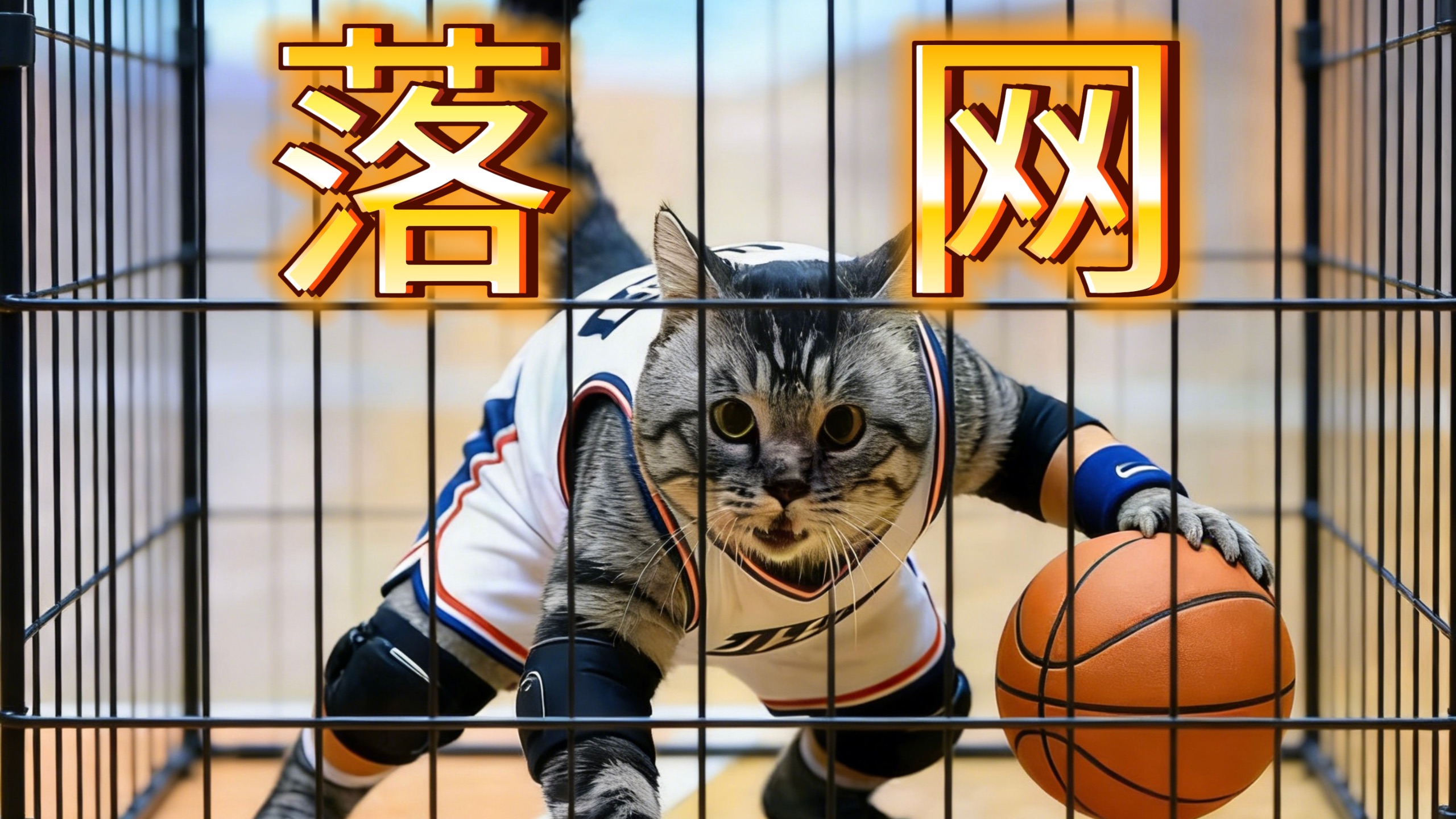 闯入CBA赛场的猫猫终于落网了！！！