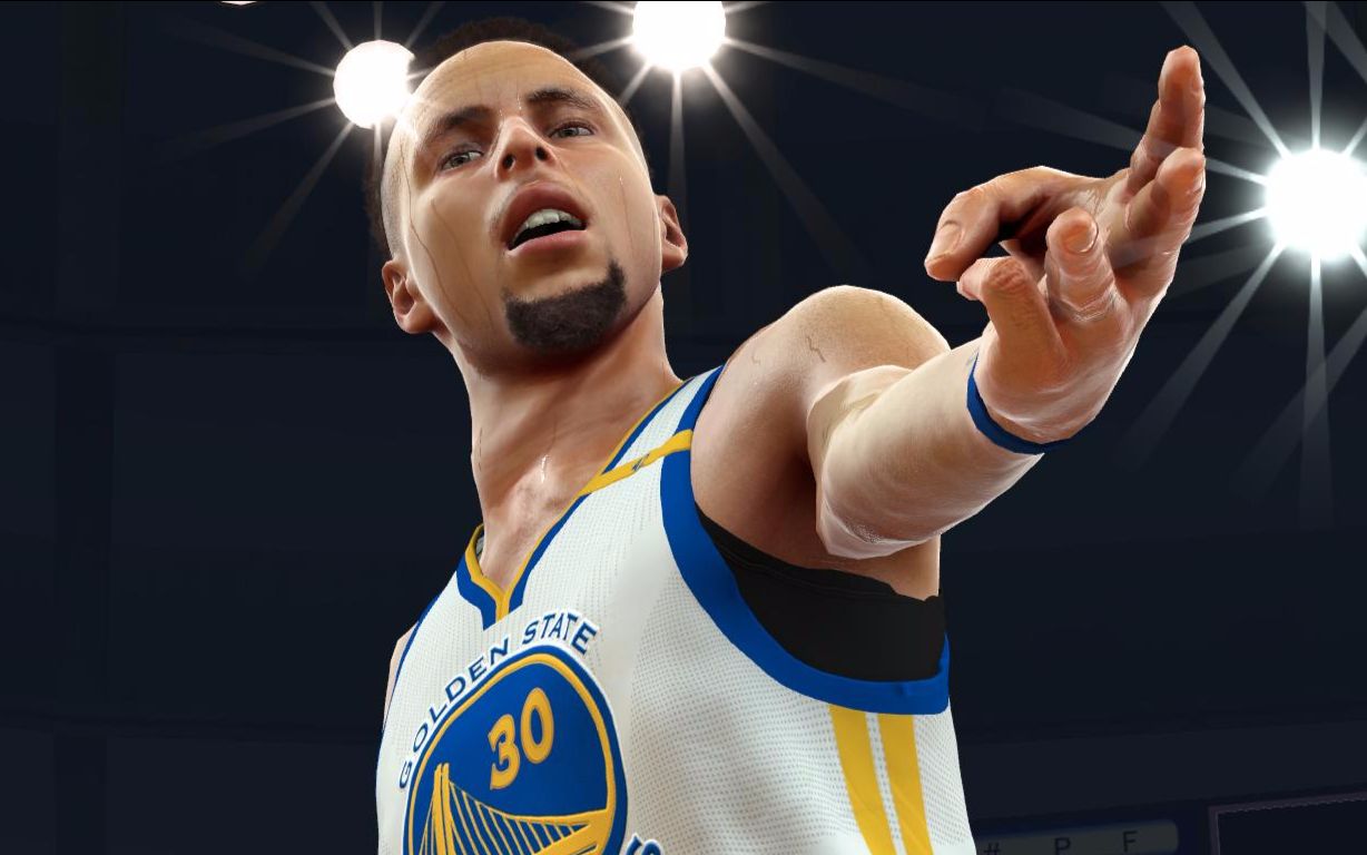 nba2k17斯蒂芬库里1617最新炫光mixnotjustashooter