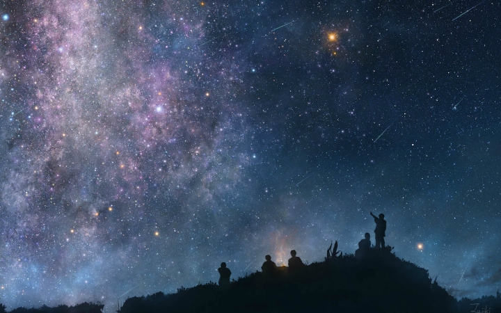 【听歌向】【宇宙主题7首】当我注视夜空(阅读三体)时