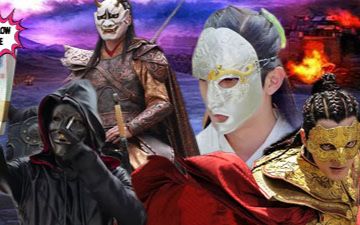 大咖剧星《择天记》黑袍领衔!盘点影视剧中五大面具怪人
