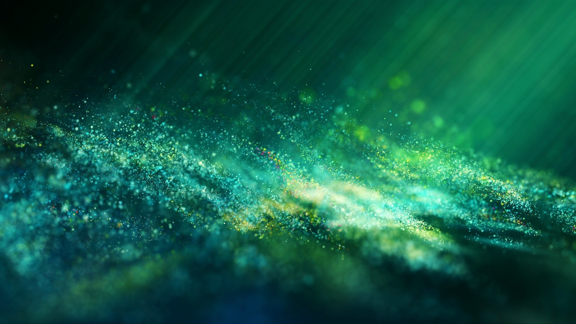 大屏粒子循环LED背景A